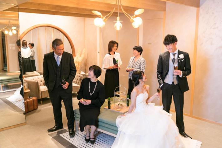 ＼フォトウェディング、挙式後にプチアフタヌーンパーティーが出来るプランのご紹介／